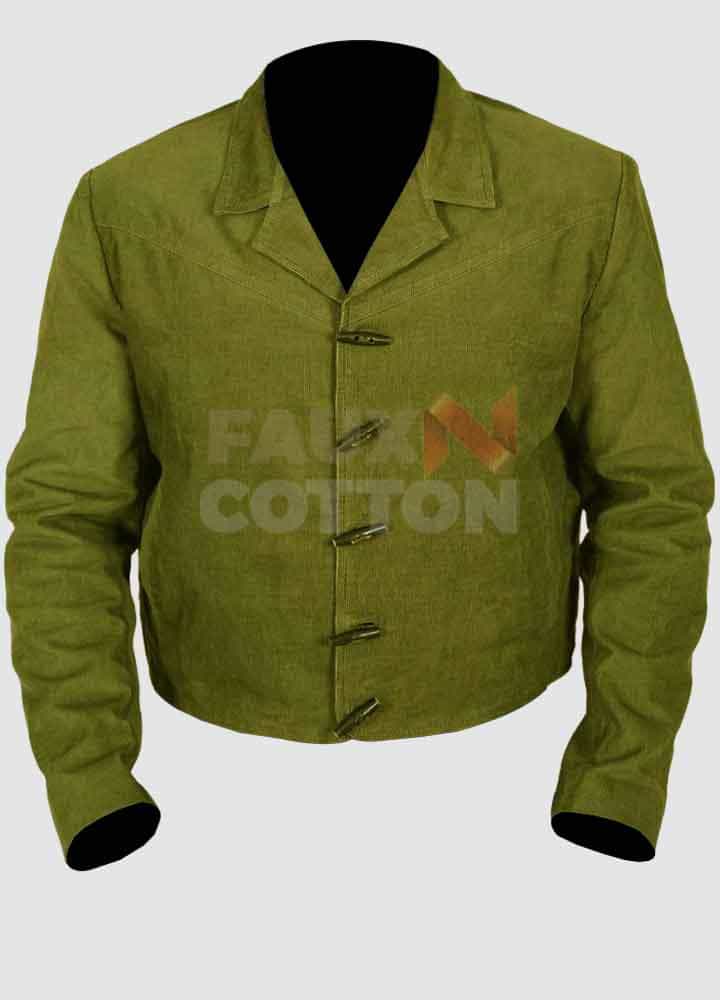 Django Unchained Jamie Foxx Green Jacket
